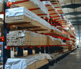 Cantilever Racks for Timber Internal Cantilever Racking for Timber Storage