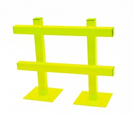 Extra Heavy Duty Pallet Racking End Barrier Extra Heavy Duty Single Sided Pallet Racking End Barrier for Protection against Forklift Truck damage