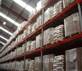 Pallet Racking for Food Ingredients storage Adjustable Pallet Racking is and ideal storage option for Food Ingredient Storage