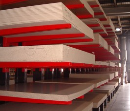 Cantilever Racks ensure good stock rotation levels when storing Panel Products Stakapal Cantilever Racking ensures improved stock rotation levels which in turn reduces costs