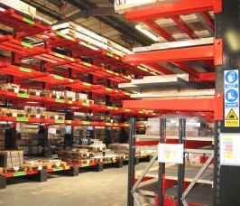 Industrial Storage Racks Heavy Duty Cantilever Racking