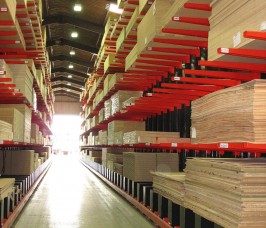 Cantilever Racking offers the KBB Industry 100% selectivity to Sheet Materials The KBB sector store a variety of Sheet Materials on Cantiiever Racking for ease of access as well as selectivity