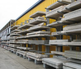 Cantilever Rack Concrete Lintel Storage Cantilever Racking for Concrete Lintel Storage and Display