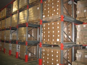 Drive - In Pallet Racking Cheese maturing warehouse with Drive - In Pallet Racking