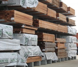 Galvanised Cantilever Racking for external Timber storage Stakapal Galvanised Cantilever Racks for the external storage of Carcassing Timber stockholding