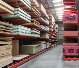 MDF Racks Guided Aisle High Bay Racking for Panel Products