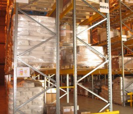 SR2000 Series Conventional Pallet Racks Conventional Pallet Racking offers a flexible option for Food Production storage