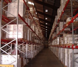 Narrow Aisle Pallet Racking for Distribution and Logistics Warehousing Narrow Aisle Racking has aisles positioned closer together eliminating wasted aisle space