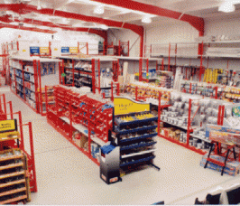 Four Post Shop Racks Shop Racking for a builders shop
