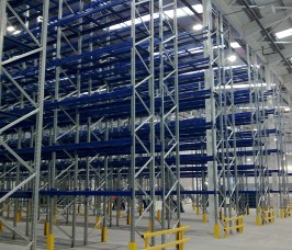 Internal Warehouse Pallet Racking Adjustable Pallet Racking ensures a Storage Solution for any Palletised item