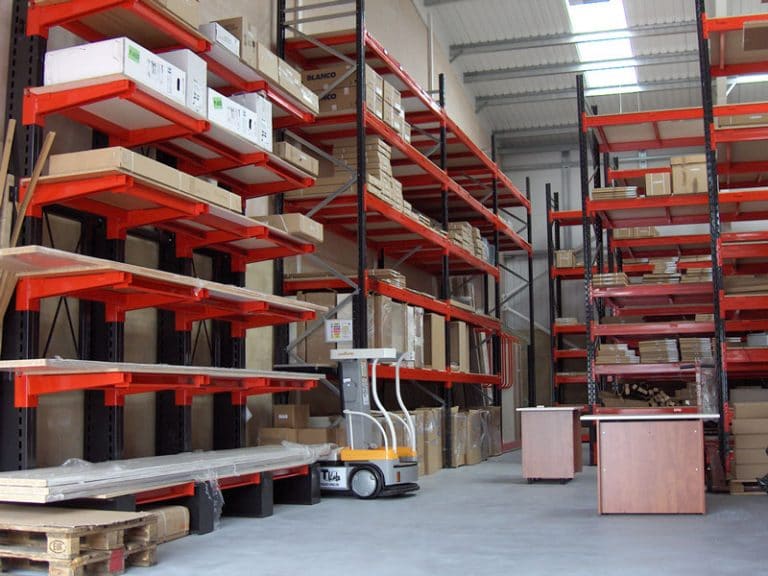 cantilever racking crown