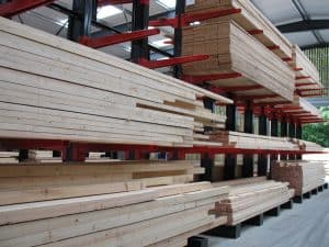 cantilever racking for timber