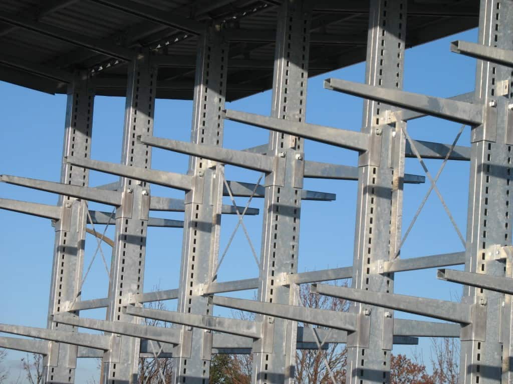 galvanised cantilever racking