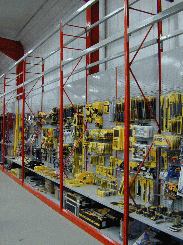 tools shelving unit