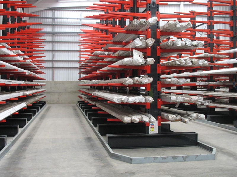 cantilever racking for stainless steel