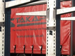 Double Sided Cantilever Racks with Canopy for Timber Storage