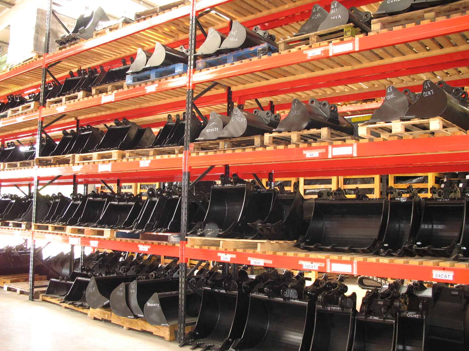 building supplies pallet racking