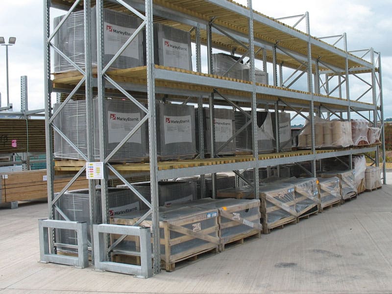 pallet racking safety barriers