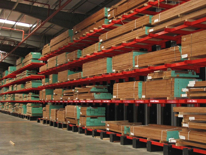 cantilever racking for timber