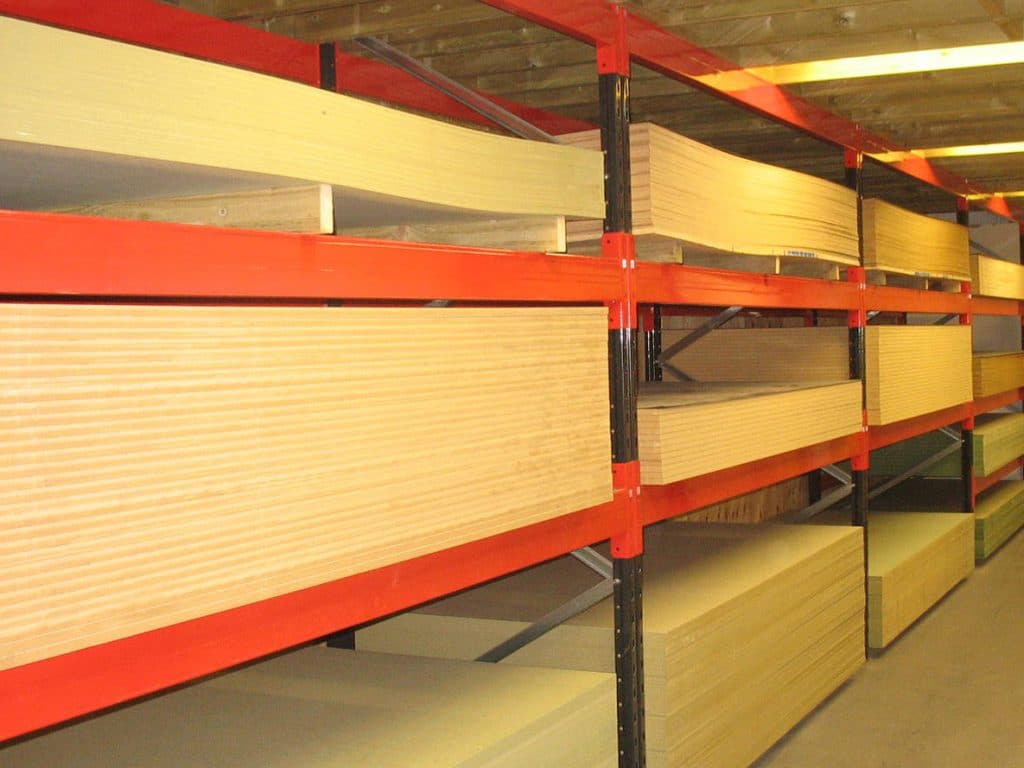 pallet racking for panels