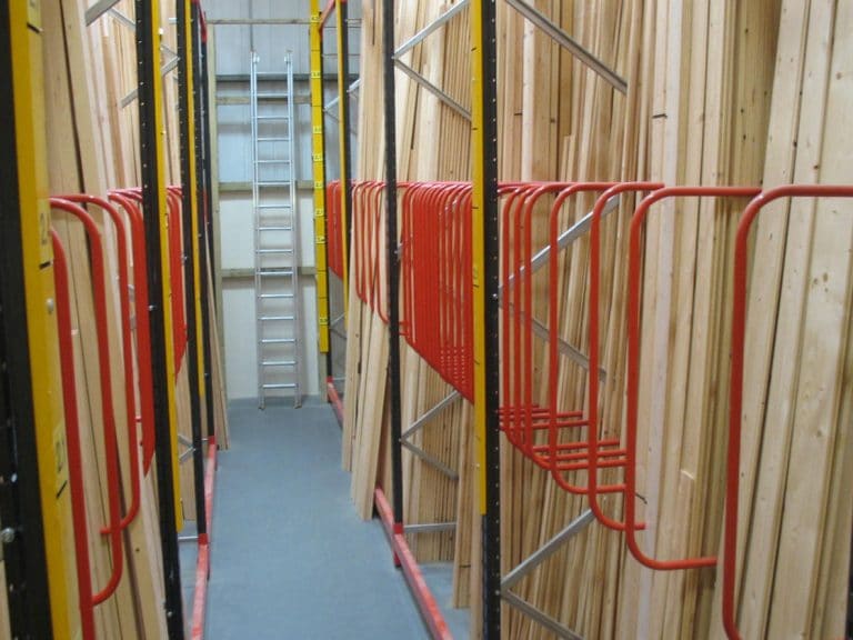 vertical timber racking