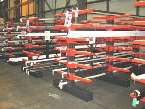 Heavy Duty Cantilever Racks for Aluminium Profile Storage