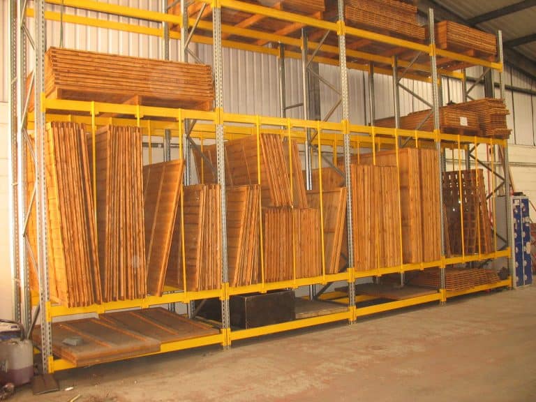 Pallet Racking for Fencing Materials