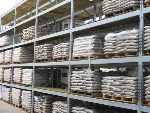 Heavyside Pallet Racking Storage for Bagged Building Materials