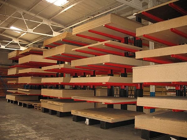 Cantilever Racking for Panel Products