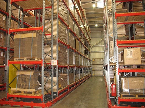 Guided Aisle Pallet Racking