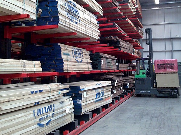 Guided Cantilever Racks for Timber