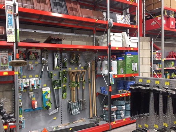 Integrated Shop Racking