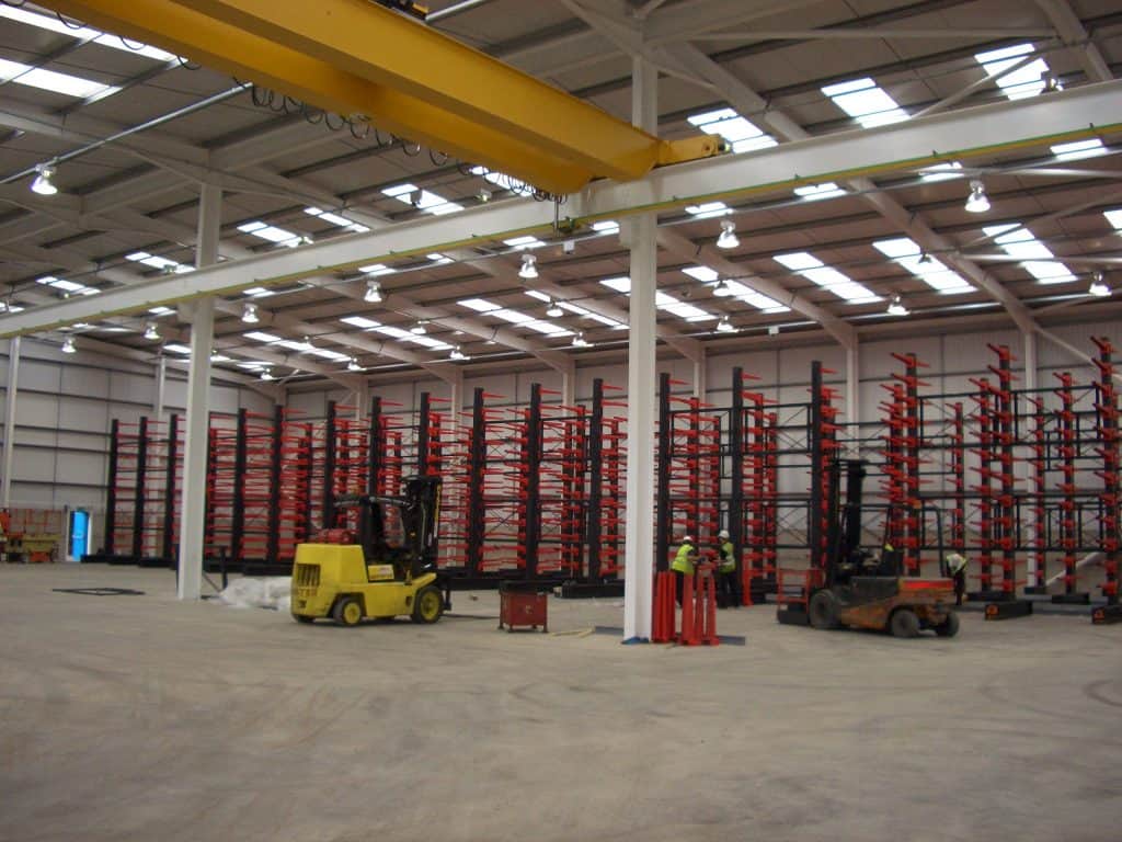 cantilever racking by Stakapal - Leaders in Innovative Warehouse and Yard Storage Racking Solutions and Cantilever Racking Specialists