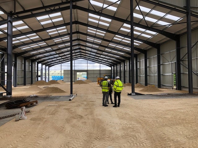 An Empty Warehouse that has been assessed by Stakapal which will later be filled with Stakapal Cantilever Racking