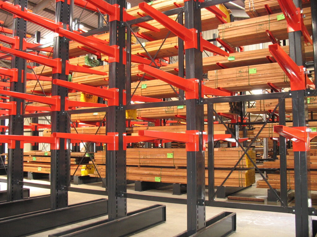 Bespoke Cantilever Racking London by Stakapal