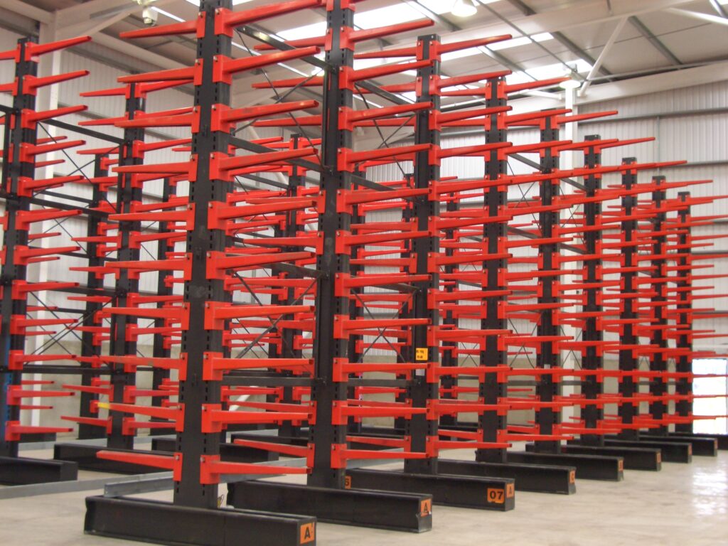 Bespoke Cantilever Racking Staffordshire by Stakapal