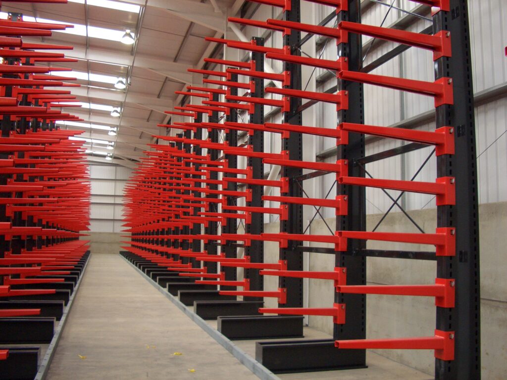 Bespoke Cantilever Racking Staffordshire by Stakapal