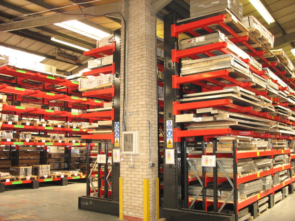 Bespoke Cantilever Racking Wolverhampton by Stakapal