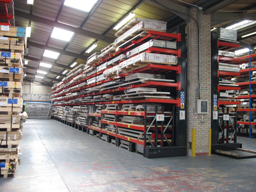 Bespoke Cantilever Racking Wolverhampton by Stakapal