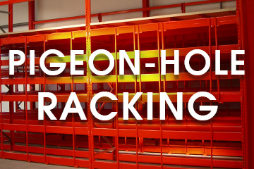 pigeon hole racking for concrete lintel storage racking
