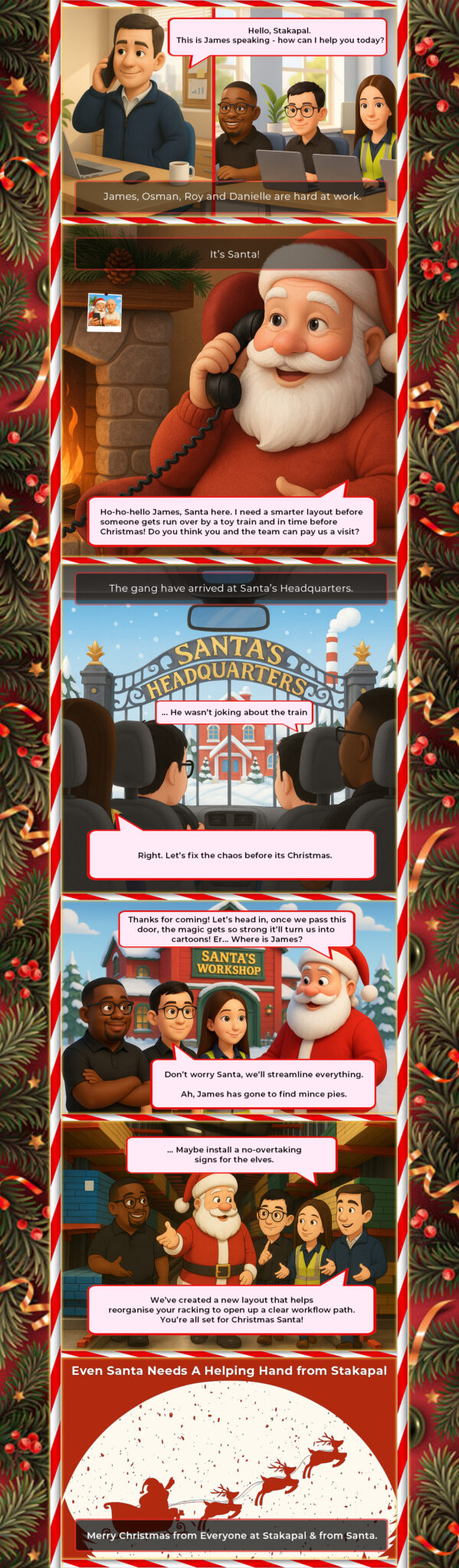 Stakapal's Christmas Adventure