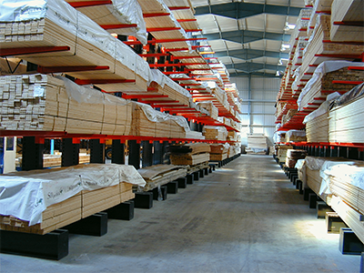 Stakapal Cantilever warehouse racking
